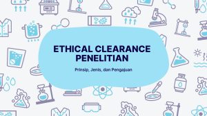 persetujuan etik penelitian